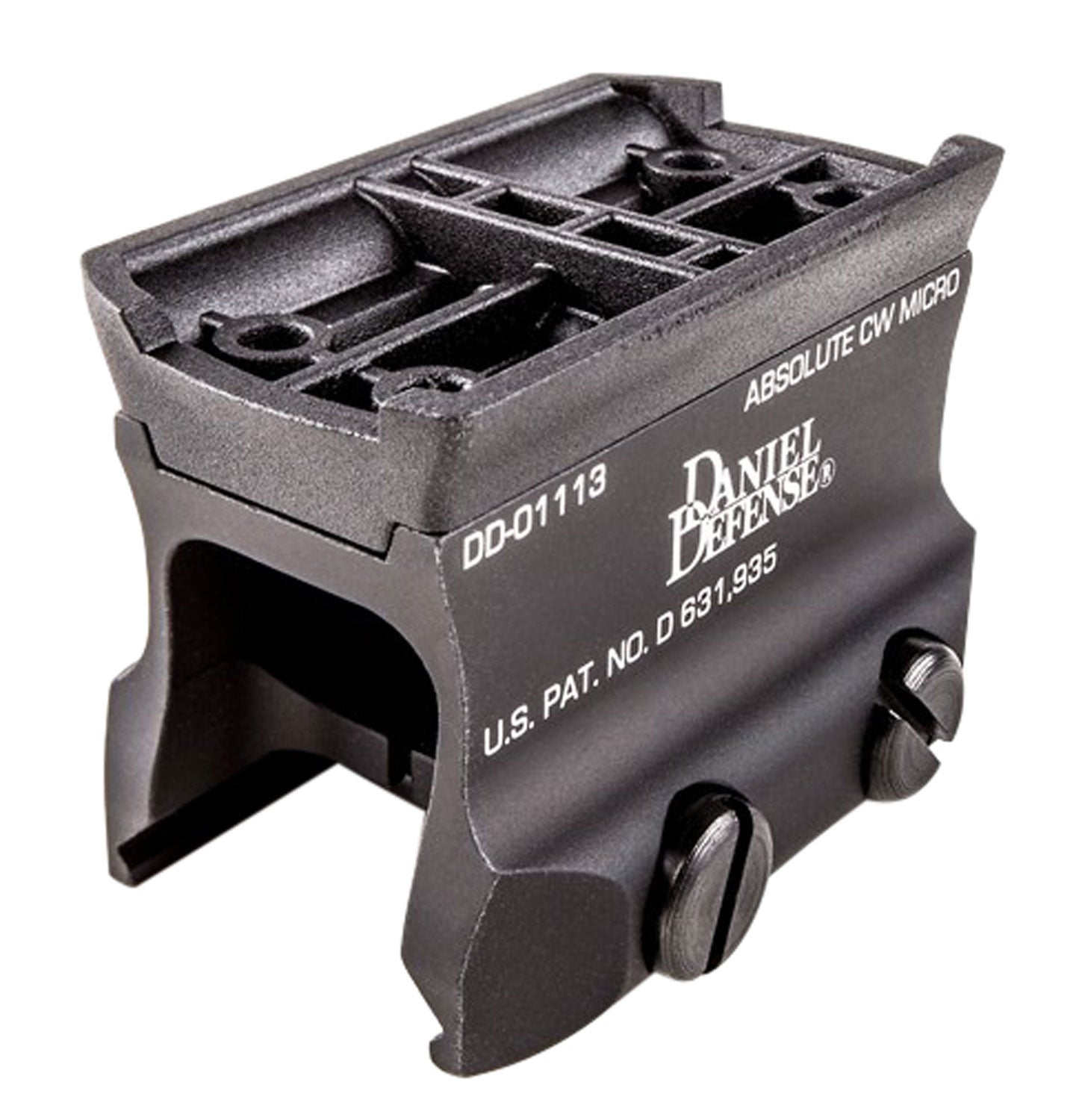 Daniel Defense 0304518025 Micro Optic Mount Black Anodized