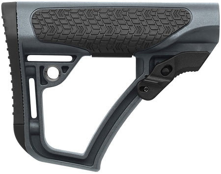 Daniel Defense OEM Tornado Gray Adjustable Buttstock for AR-Platform Synthetic (Tube Not Included)