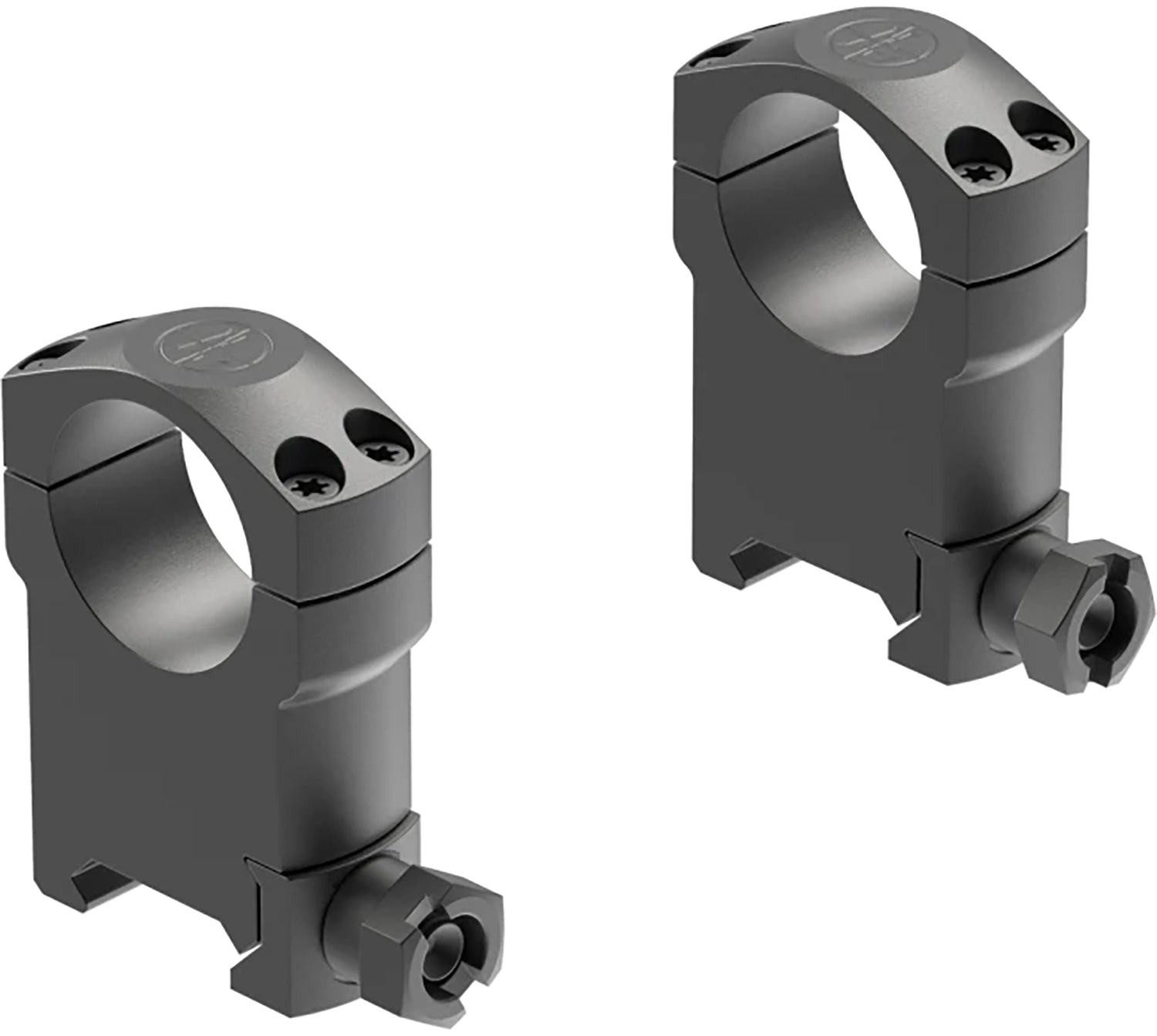 Leupold 60019 Mark 4 Scope Rings Matte Black 1-Inch Super High Picatinny