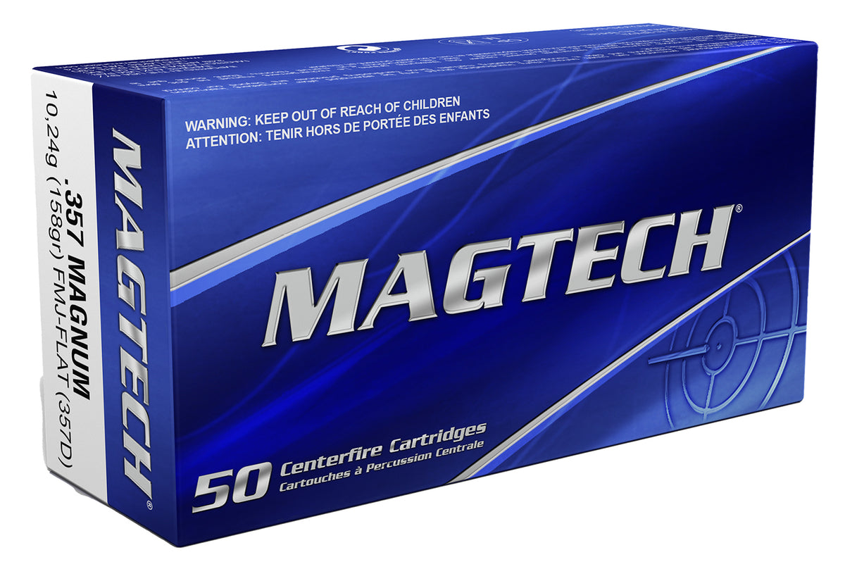 Magtech Range/Training .357 Magnum 158 gr FMJ ammo