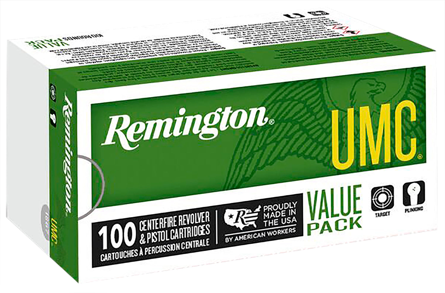 Remington 23753 UMC Value Pack Jacketed Hollow Point JHP 115 Grain 9mm Luger/Parabellum