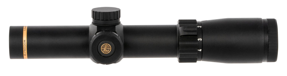Leupold 177225 VX-Freedom 1-4x20mm Illuminated FireDot MOA-Ring Scope 30mm Tube Black
