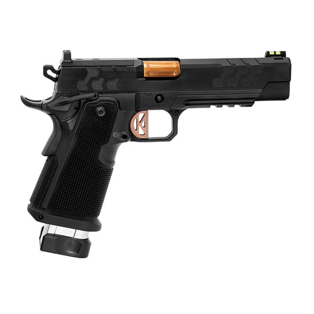 Kimber Mfg.,inc 3500050 2K11 (OR) 45 ACP 17+1 5" High Polished w/ Coyote PVD, Brush Polish Flats w/ DLC Coating Stainless Steel Slide Aluminum Grip