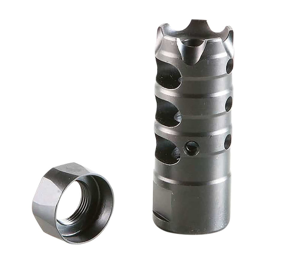POF 00309 Triple Port Muzzle Brake Black Nitride 5/8x24 Thread for 308 Win / 7.62x51mm