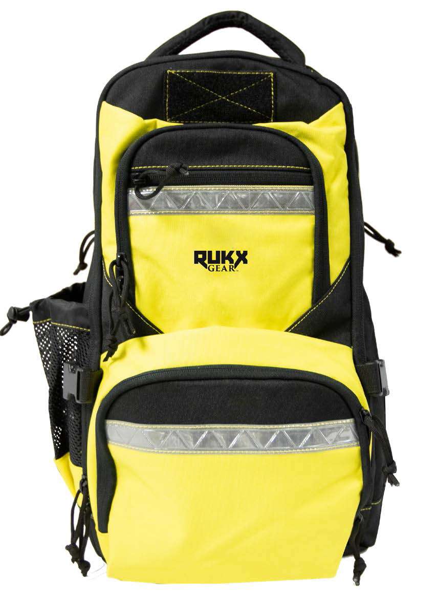 RUKX Gear Survivor Backpack Yellow (Case of 6)