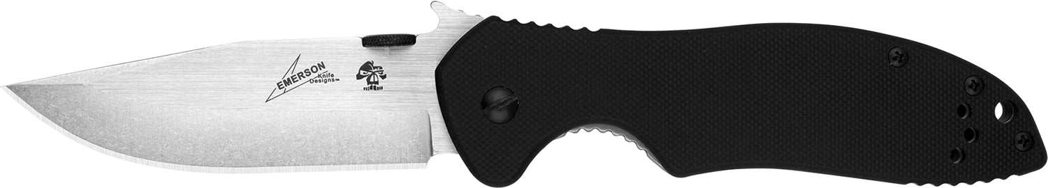 Kershaw 6034T CQC-7K 3.25" Folding American Tanto Plain 8Cr14MoV Satin/Stonewashed Blade, G10/SS Handle