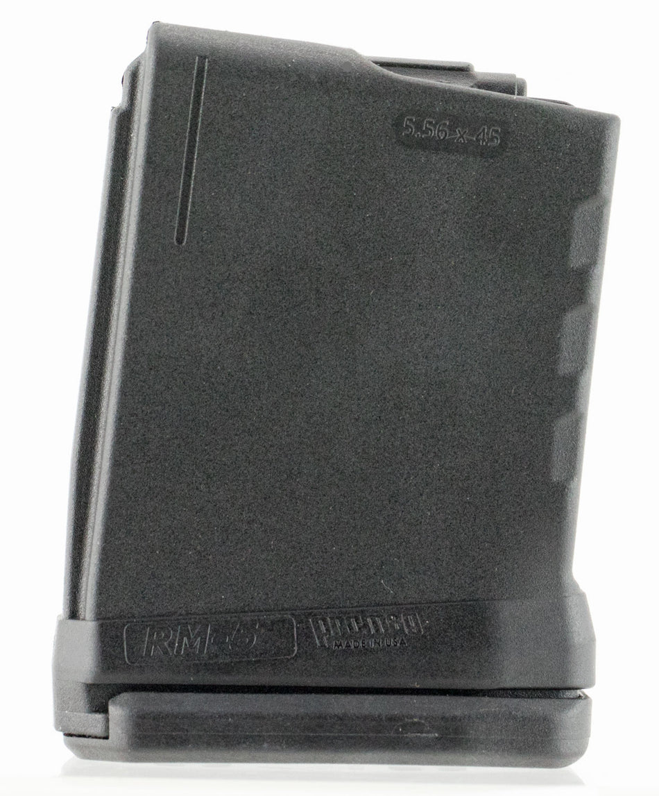 ProMag RM5 5-Round Detachable 5.56x45mm AR-15 Magazine with Roller Follower Black Zytel Polymer