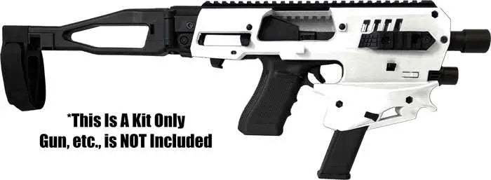 CAA Micro Conversion Kit White for Glock Pistols
