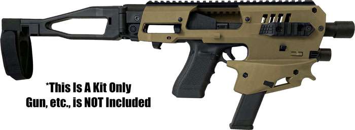 CAA Micro Conversion Kit OD Green for Pistol Platform