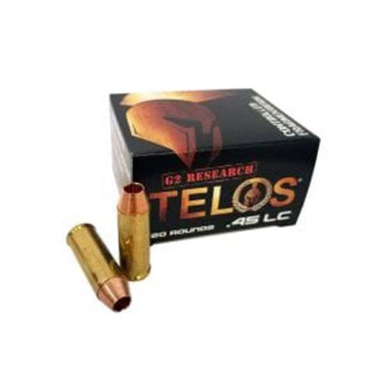 G2 Research TELOS .45 Long Colt 160 gr Solid ammo