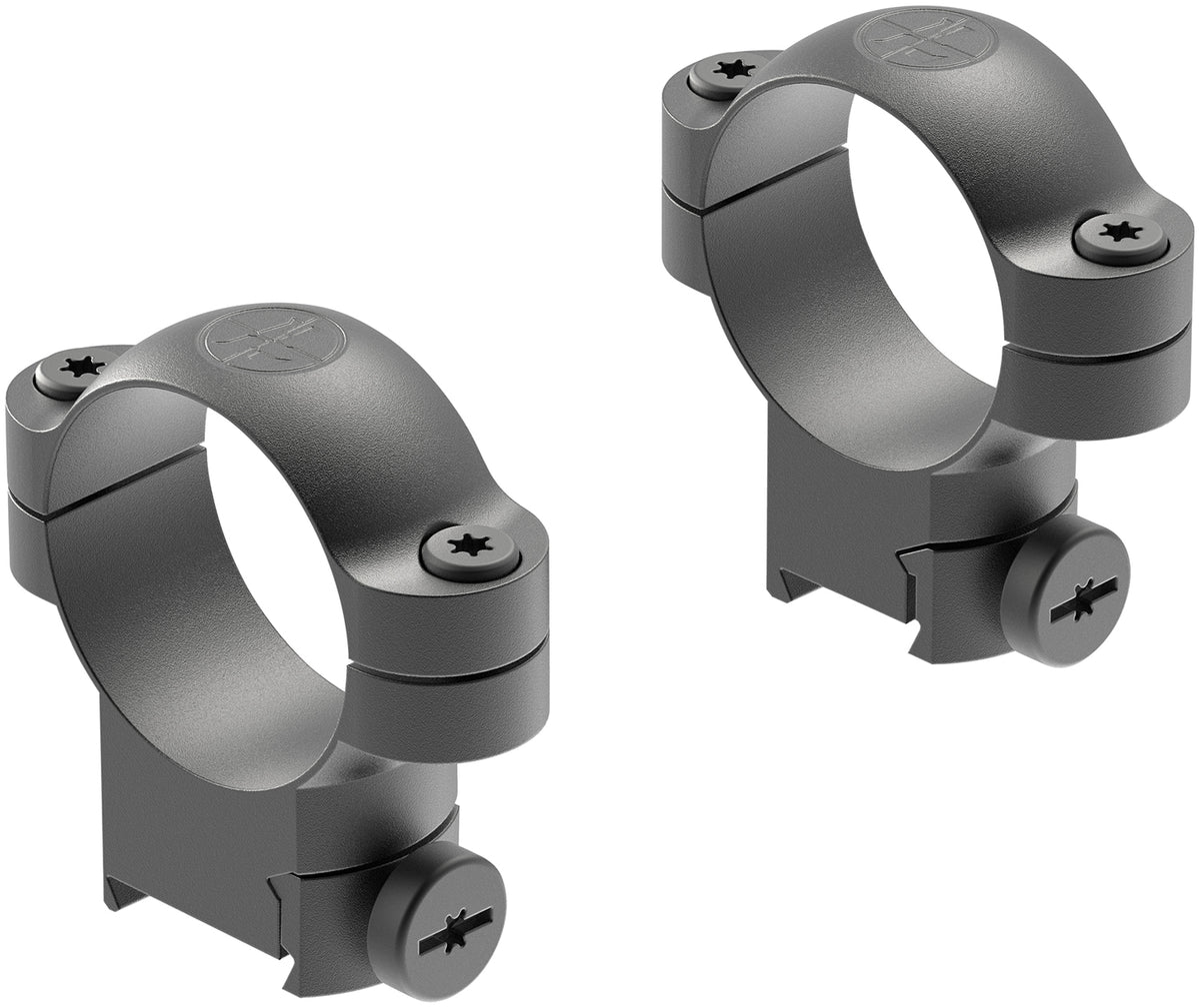 Leupold 51037 Matte Black Steel 30mm High Ringmounts for Sako Rifles