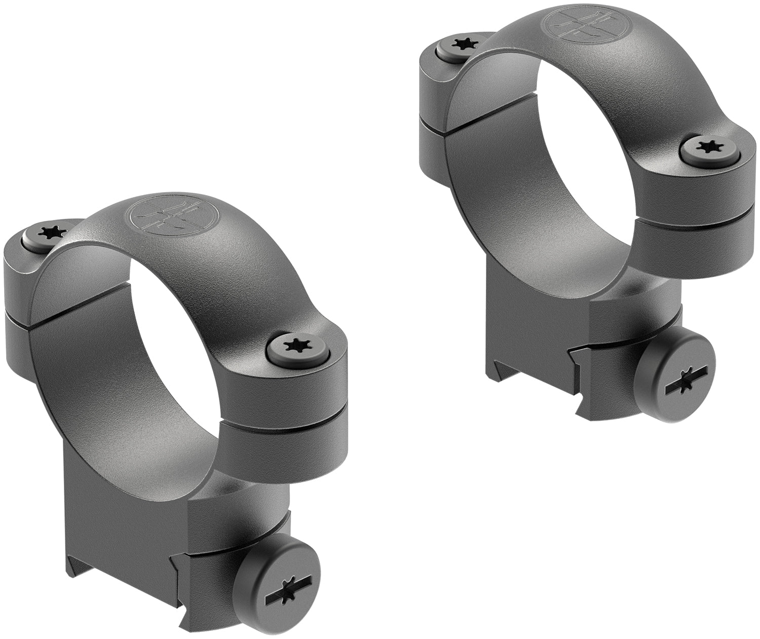 Leupold 51037 Matte Black Steel 30mm High Ringmounts for Sako Rifles