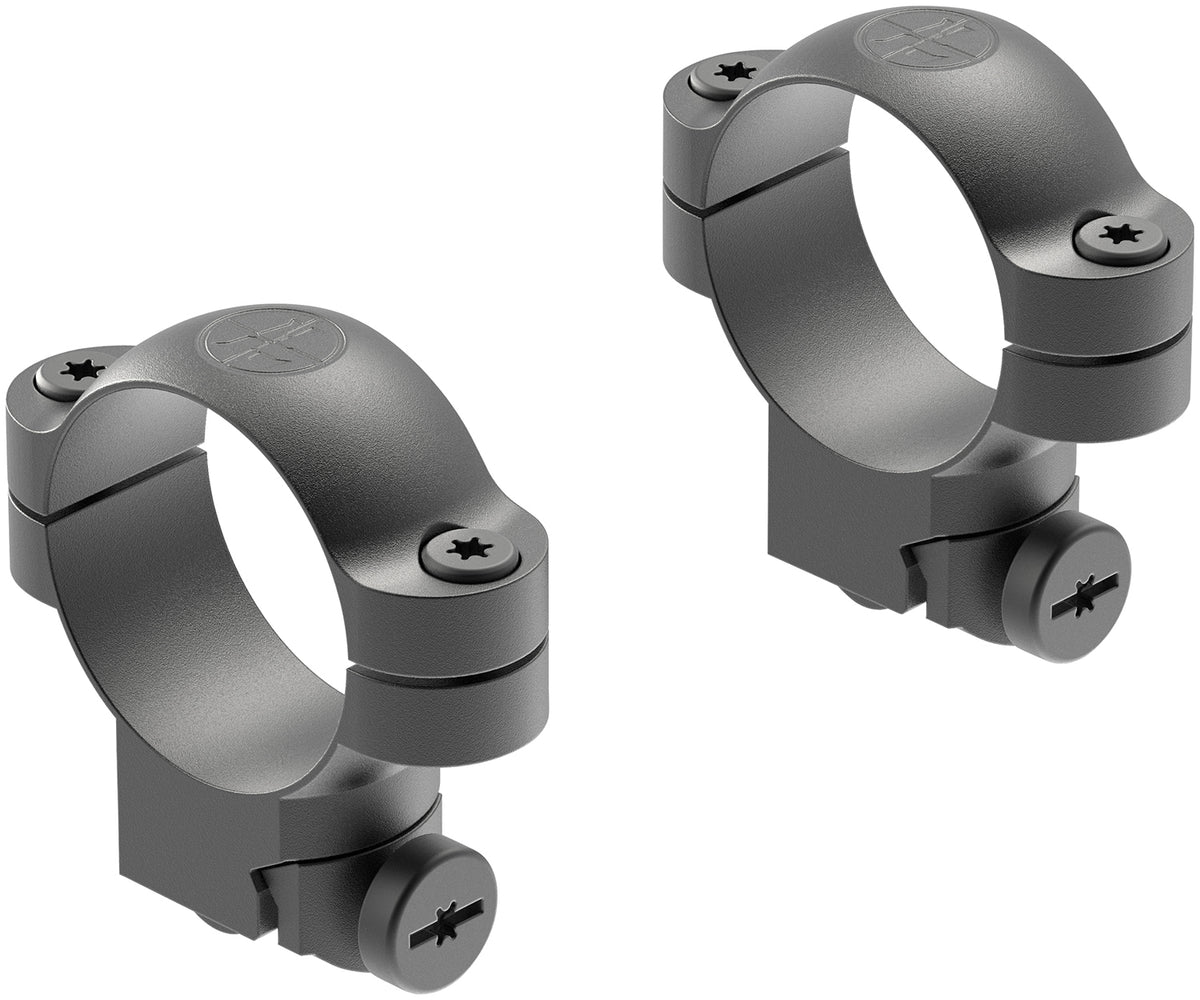 Leupold 51038 Matte Black Steel 30mm Medium Ringmounts for Ruger No. 1 and 77/11