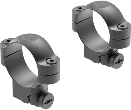 Leupold 51041 Matte Black Steel 30mm Medium Dovetail Scope Ring Set for Ruger M77