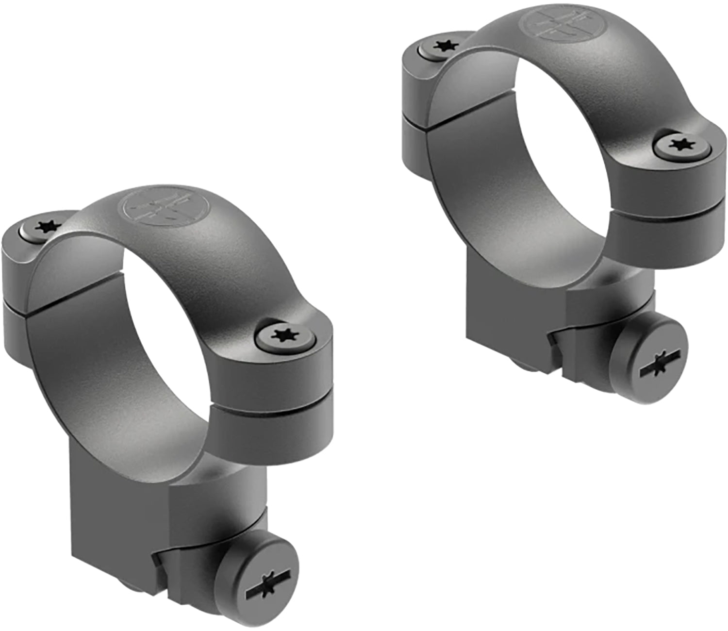 Leupold 51042 Matte Black Steel 30mm High Ringmounts for Ruger M77