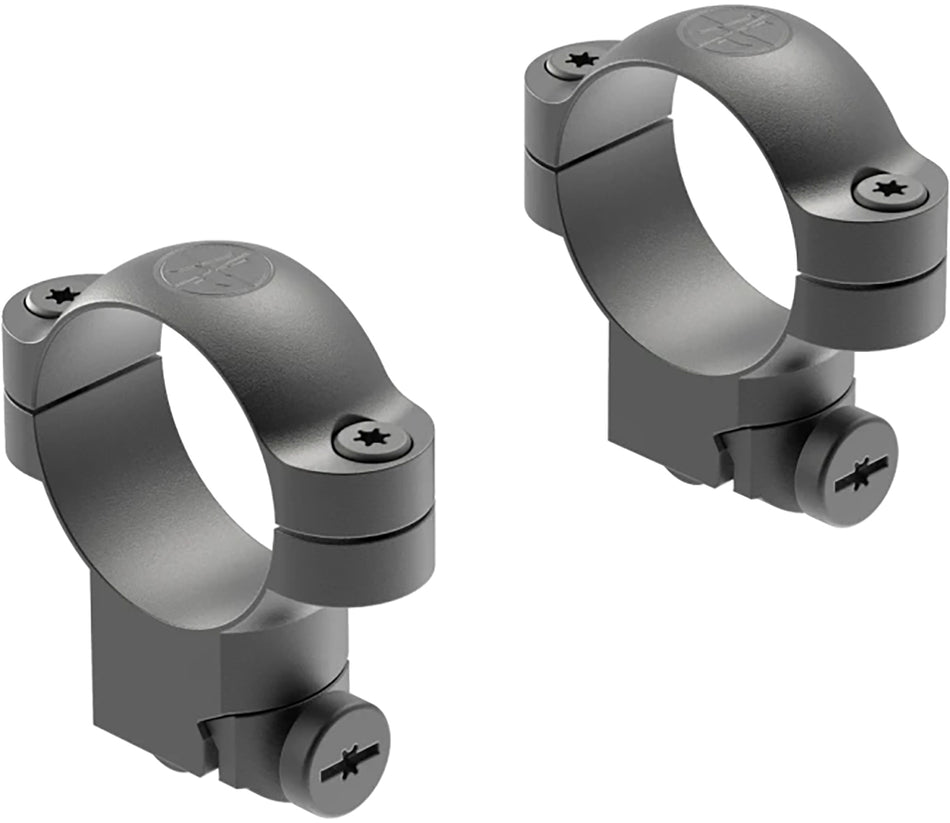 Leupold 51042 Matte Black Steel 30mm High Ringmounts for Ruger M77