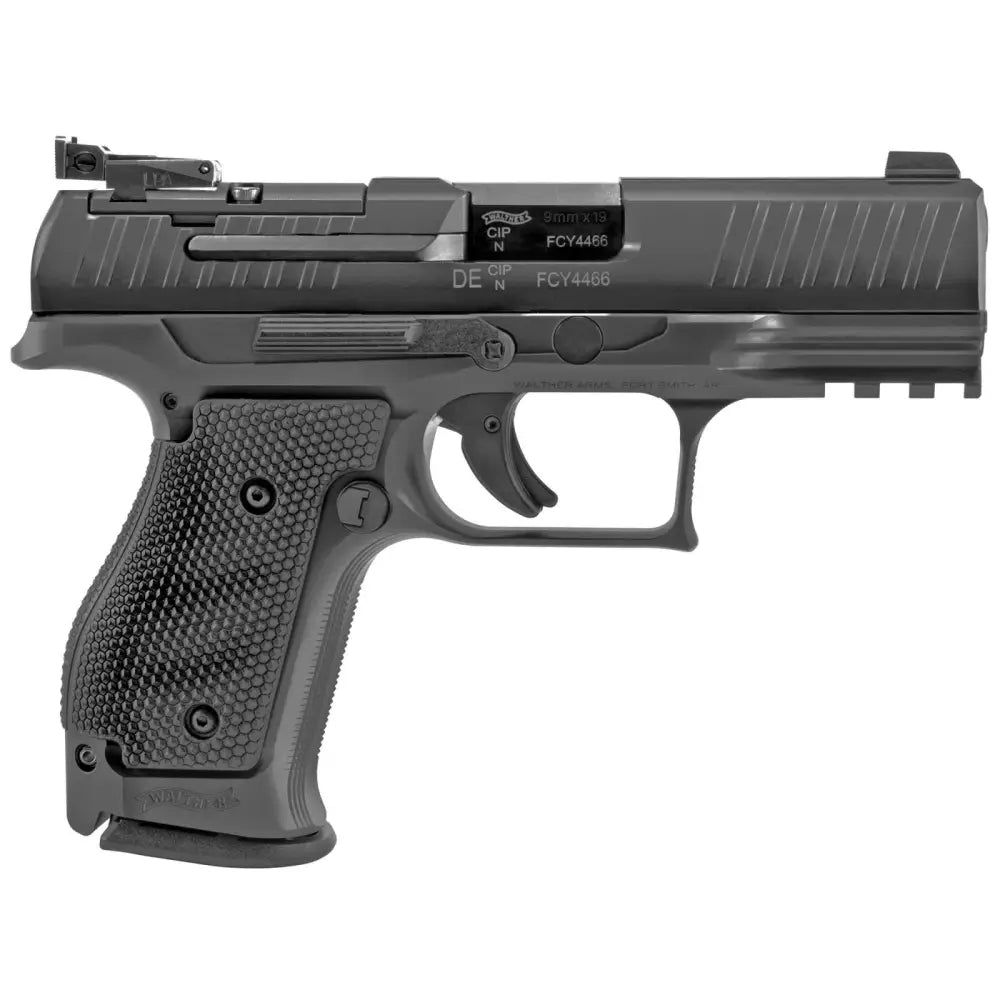 dWALTHER Q4 STEEL FRAME OPTIC READY 9MM 4"
