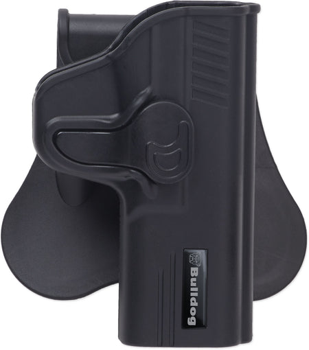 Bulldog RRLC9 Rapid Release OWB Paddle Holster Black Polymer Fits Ruger LC9 Right Hand