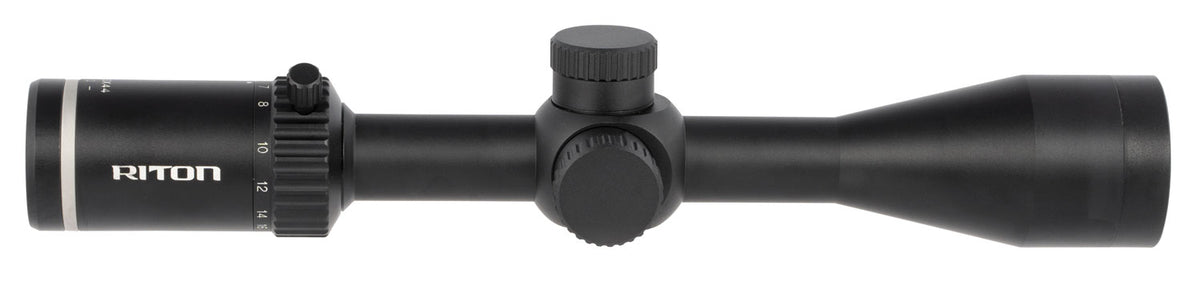 Riton X1 Primal 3-9x40mm Riflescope, RAK Reticle SFP 1-Inch Tube with Throw Lever