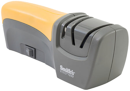 Smiths Products 50005 Edge Pro Compact Electric Knife Sharpener Ceramic Gray Synthetic Handle