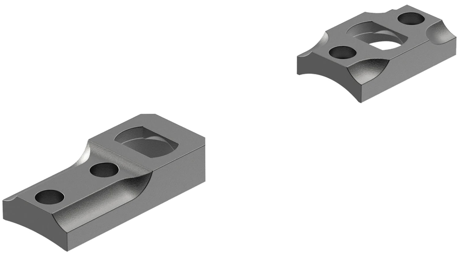 Leupold 51706 Dual Dovetail Base Set Matte Black for Weatherby Mark V
