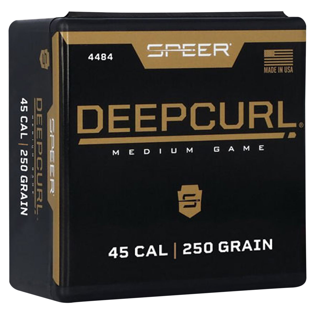 Speer DeepCurl Handgun Hunting Bullet 45Cal 250gr Hollow Point 50ct