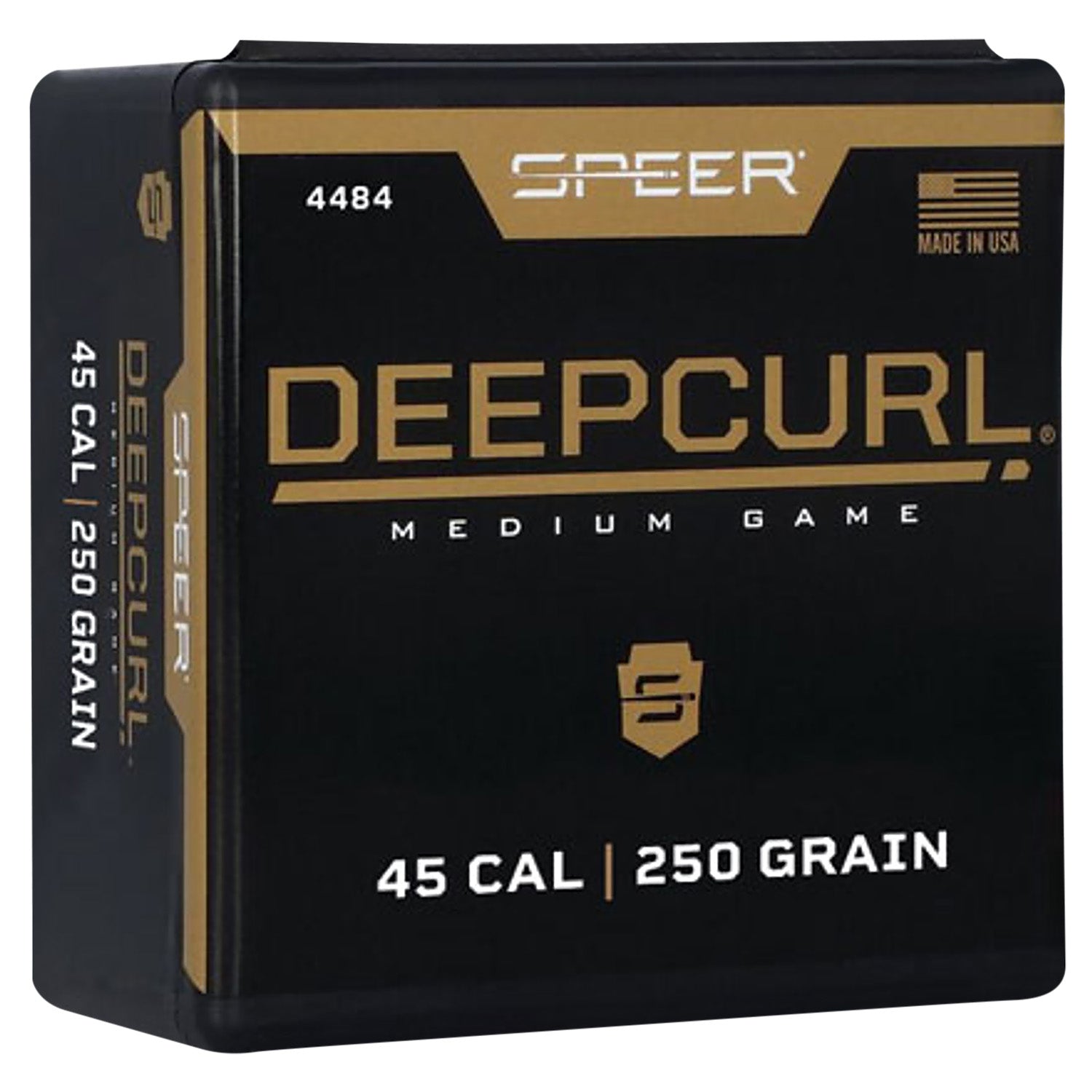Speer DeepCurl Handgun Hunting Bullet 45Cal 250gr Hollow Point 50ct