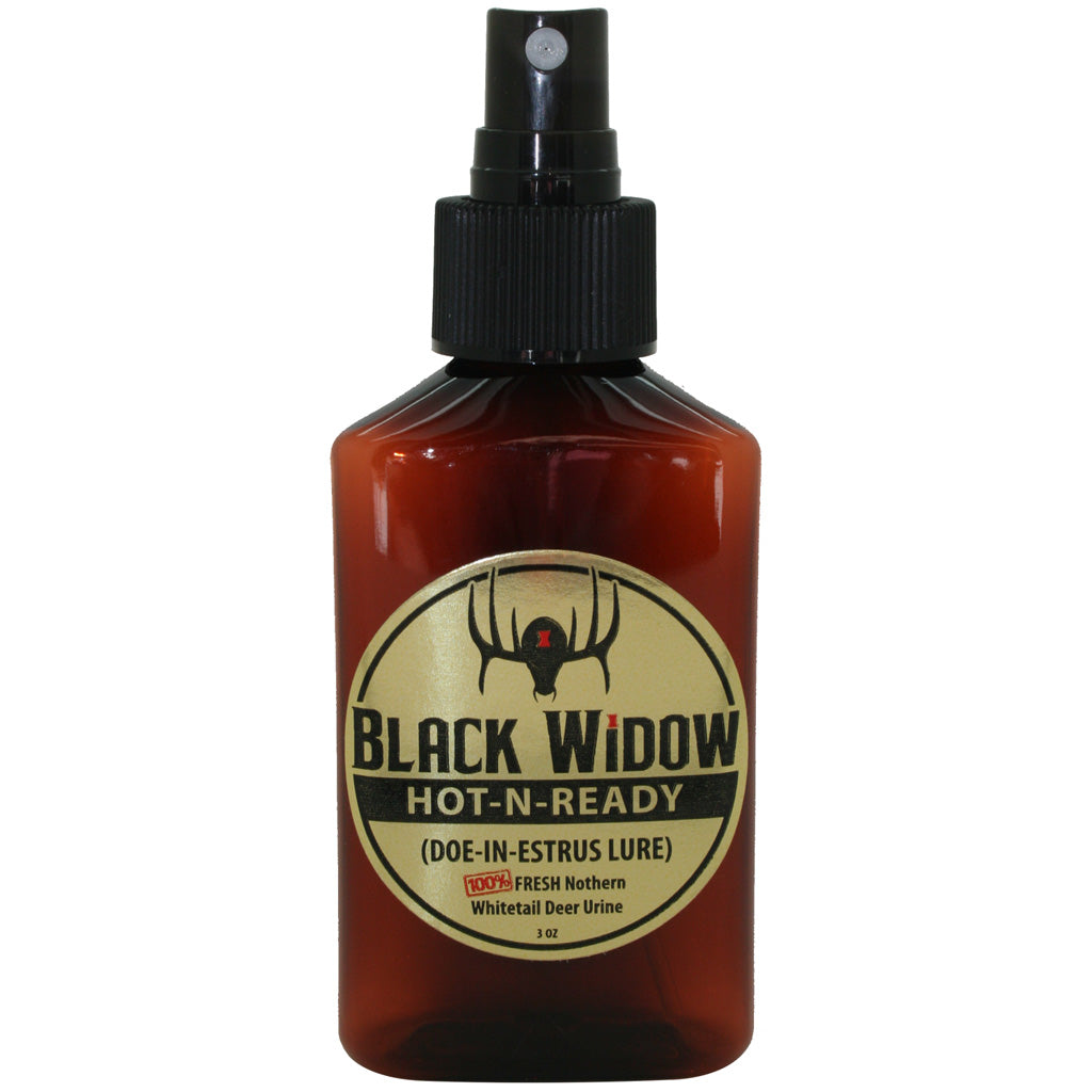 Black Widow Hot-N-Ready Northern Doe Estrus Deer Lure 3 oz.
