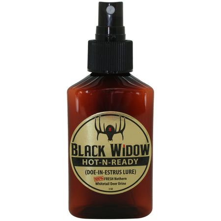 Black Widow Hot-N-Ready Northern Doe Estrus Deer Lure 3 oz.