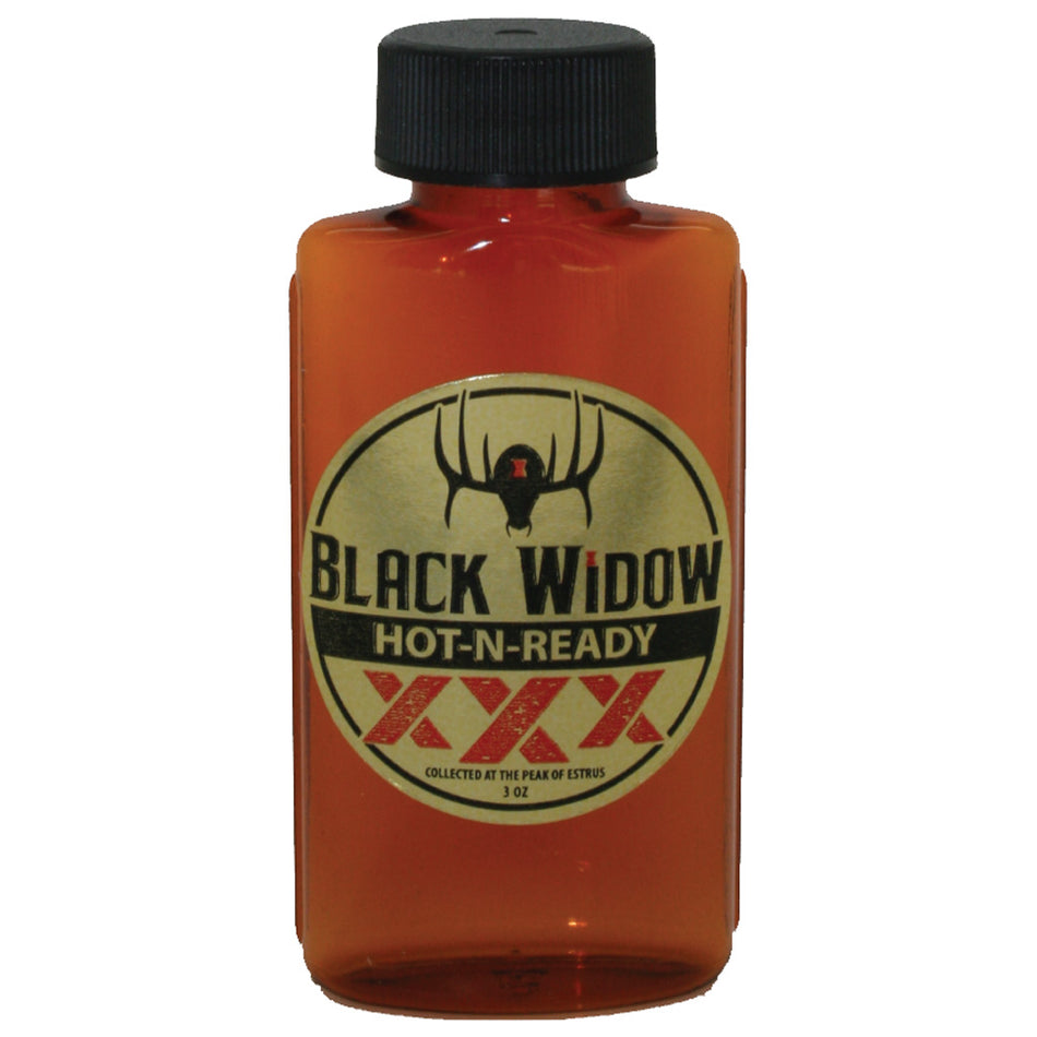 Black Widow Hot-N-Ready XXX Northern Peak Estrus Deer Lure 1.25 oz.