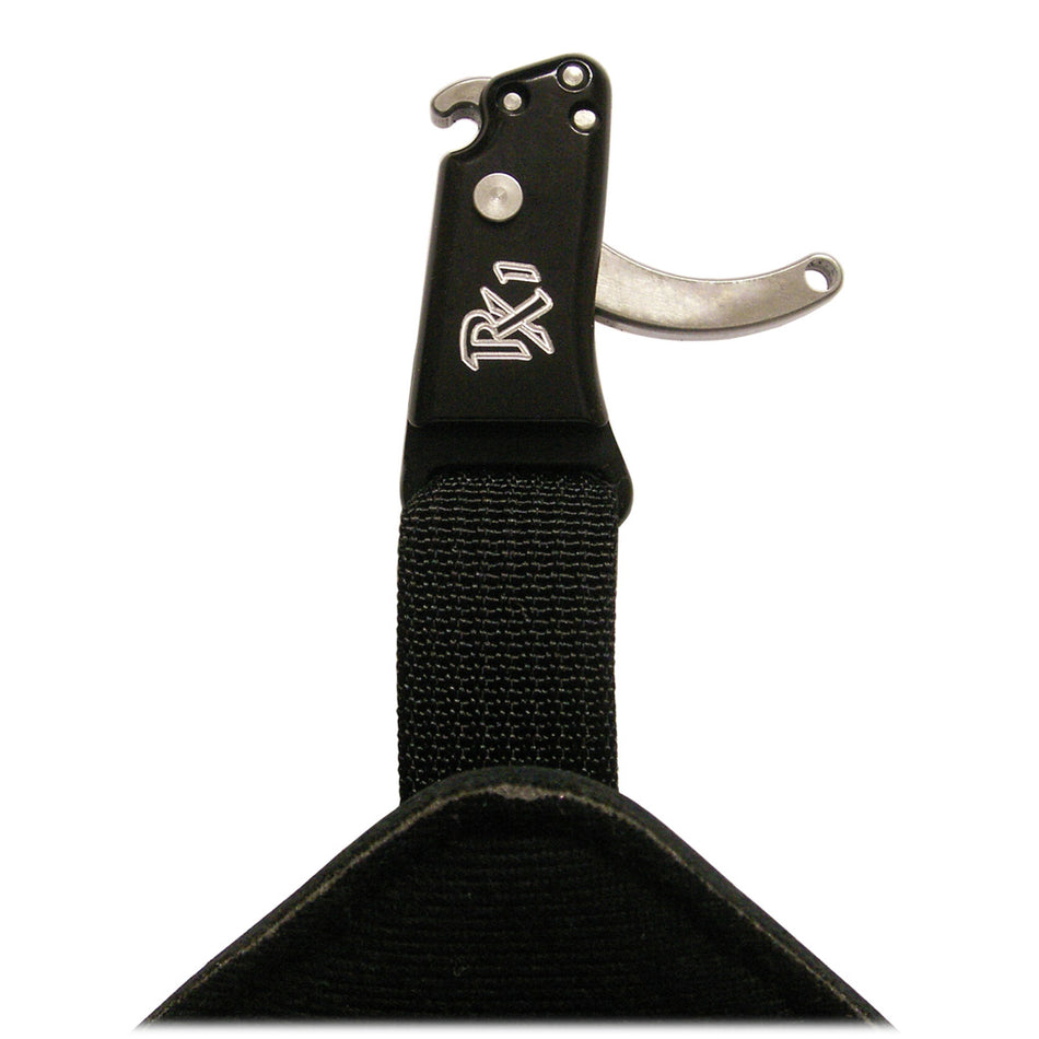 Carter Rx1 Archery Wrist Strap Release with Scott Buckle and Magnetic Hook Return
