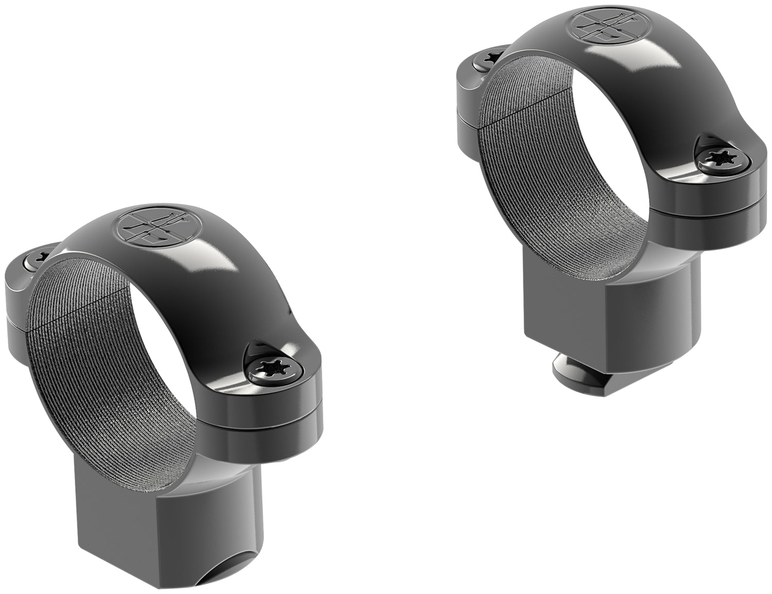 Leupold 49903 Standard Black Gloss 1-Inch High Scope Rings