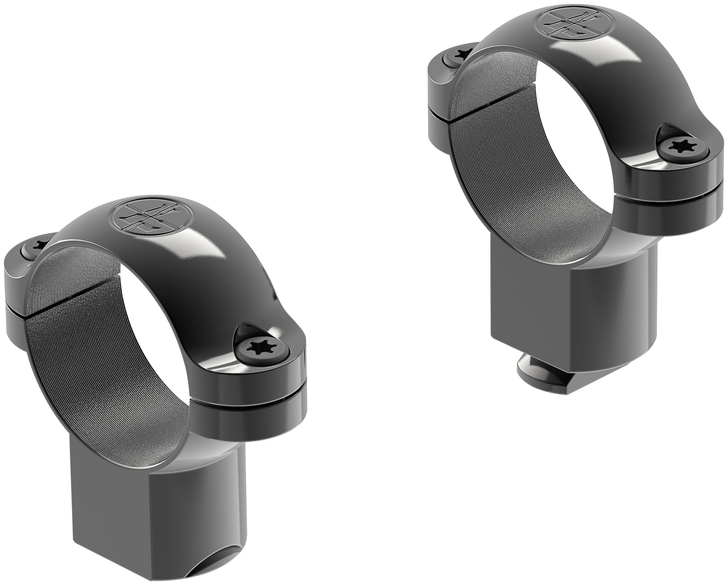 Leupold 49906 Standard Black Gloss 1-Inch Super High Scope Rings