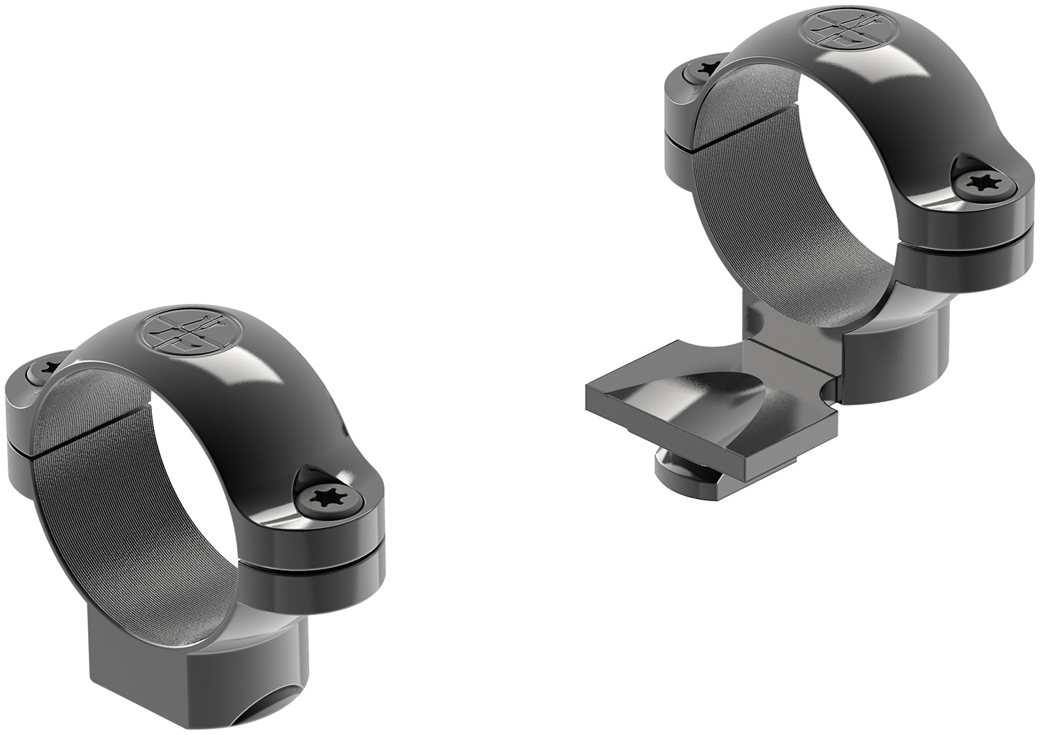 Leupold 49909 STD Black Gloss 1" Extended Medium Scope Rings