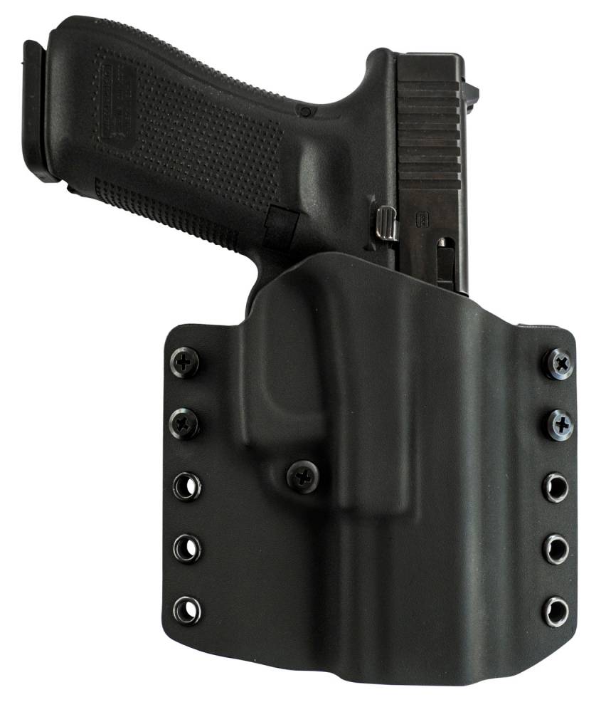 Comp-Tac Warrior OWB Kydex Holster Glock 17 Gen 5 Right Hand Black