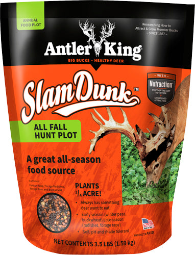 Antler King Slam Dunk 3.5lb Fall Annual Food Plot Seed 1/4 Acre
