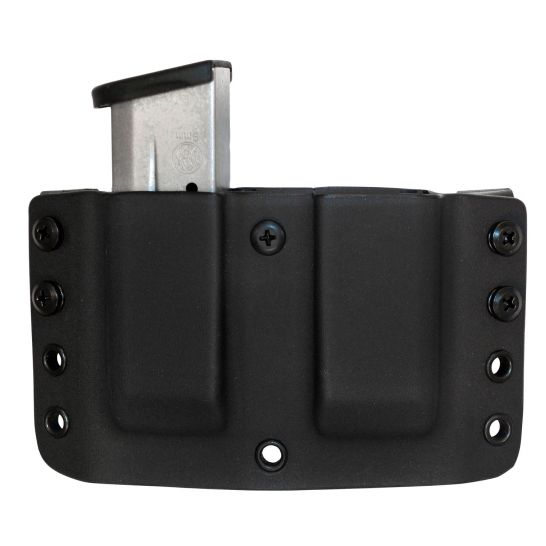 Comp-Tac Twin Warrior OWB Kydex Mag Pouch #19 for M&P Shield 9/40 Black