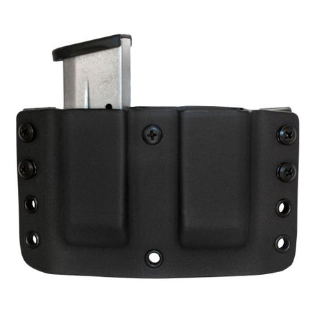 Comp-Tac Twin Warrior OWB Kydex Mag Pouch #19 for M&P Shield 9/40 Black