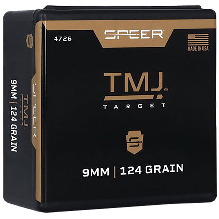 Speer TMJ Value Pack 9mm Luger 124gr TMJ Bullets 600ct