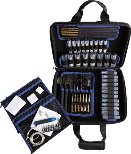 Gunmaster Universal Soft Side Gun Cleaning Kit - 80 Pieces