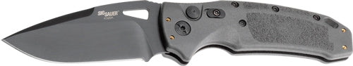 Hogue K320A Tactical 3.5" Auto Folder Drop Point Blade Polymer Grey