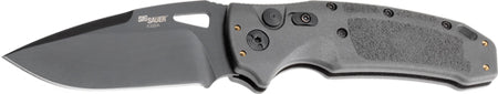 Hogue K320A Tactical 3.5" Auto Folder Drop Point Blade Polymer Grey