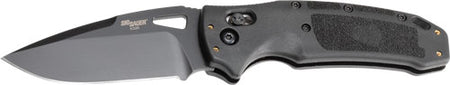 Hogue SIG K320 Nitron 3.5" Able Lock Folder Drop Point Blade Black