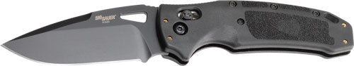 Hogue SIG K320 Nitron 3.5" Able Lock Folder Drop Point Blade Black