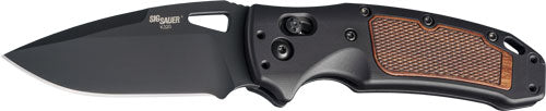 Hogue SIG K320 AXG 3.5" Able Lock Folder Drop Point Blade Black