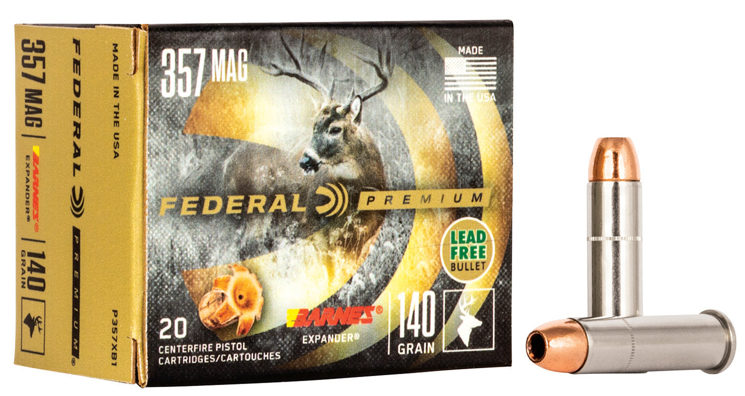 Federal P357XB1 Premium Barnes Expander BRX  140 Grain .357 Magnum