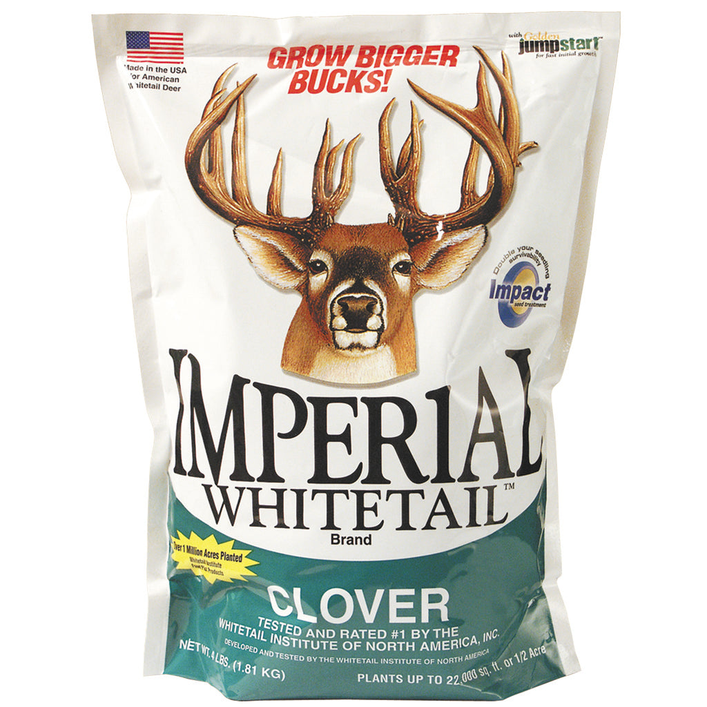Whitetail Institute Imperial Clover Food Plot Seed for Deer 18 lb.