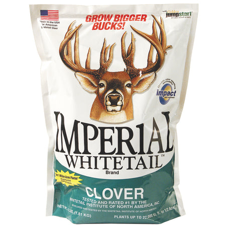 Whitetail Institute Imperial Clover Food Plot Seed for Deer 18 lb.