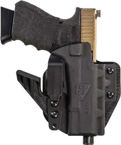 Comp-Tac EV2 Max Hybrid Appendix IWB Holster Glock 19 Gen 5 Right Hand Black