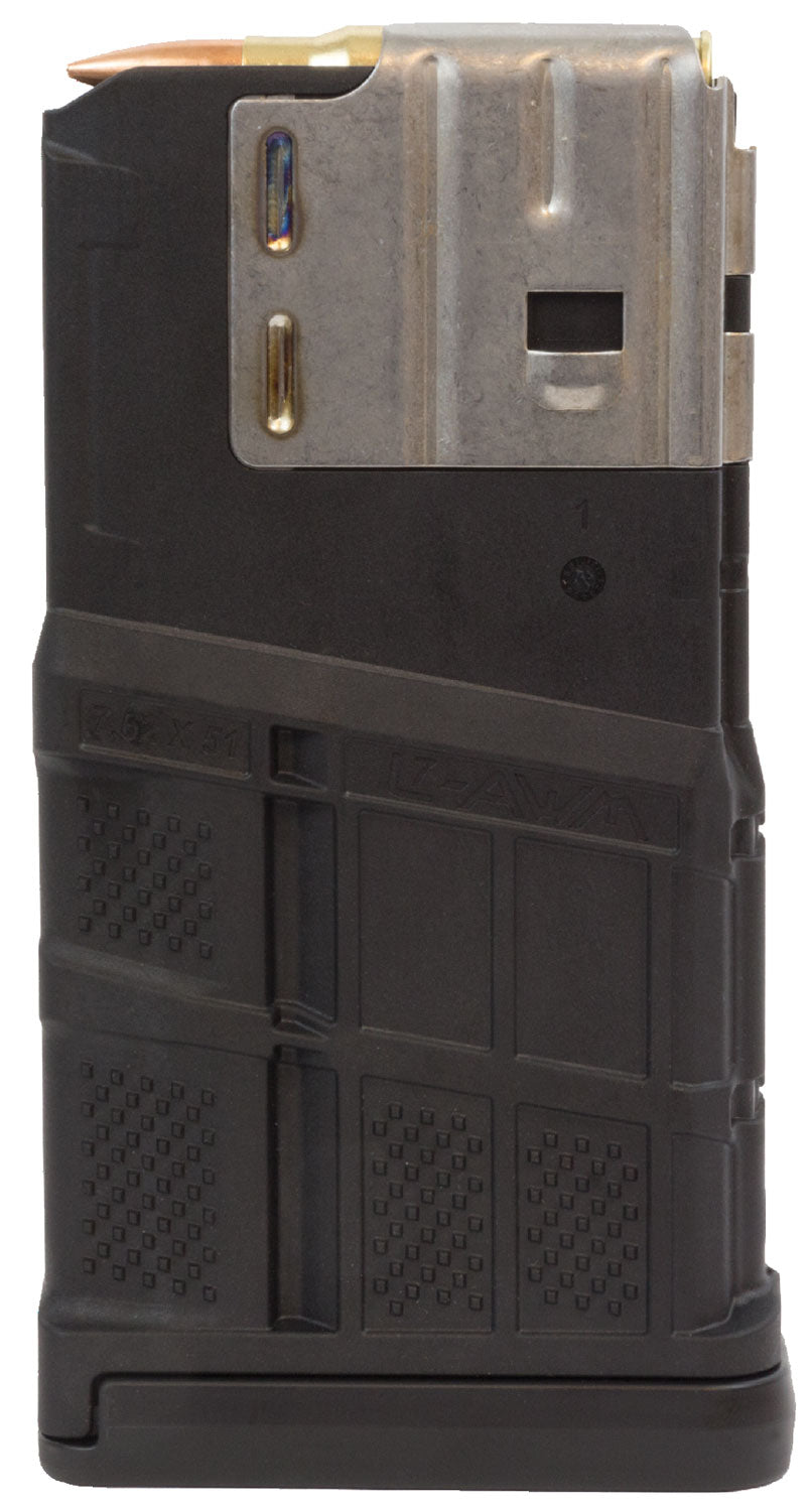 Lancer L7AWM 20rd 6.5 Creedmoor/.308 Win AR-10 Black Polymer Magazine